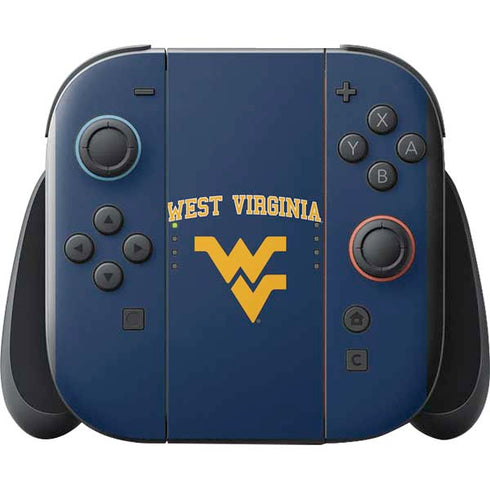 West Virginia University Est 1867 Nintendo Switch 2 (2025) with Joy-Con Skin